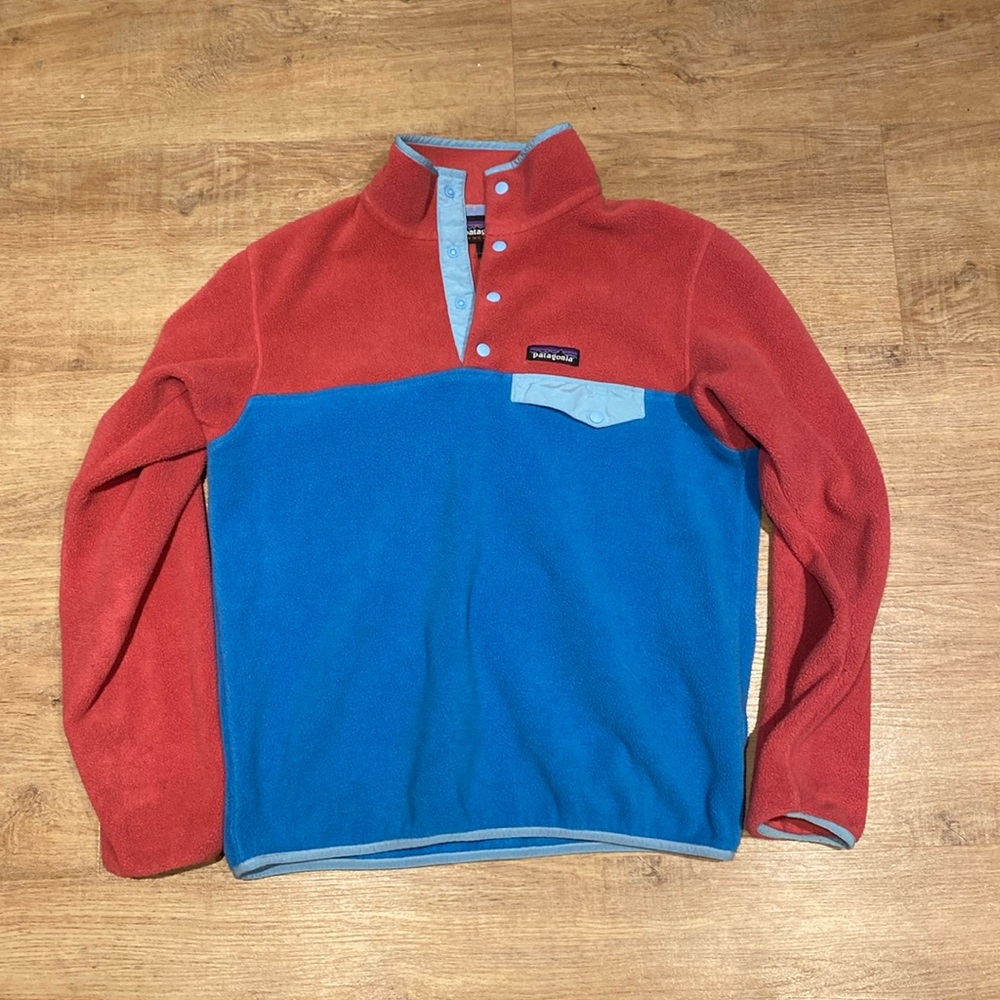 Rare Pink and Blue Patagonia Synchilla
